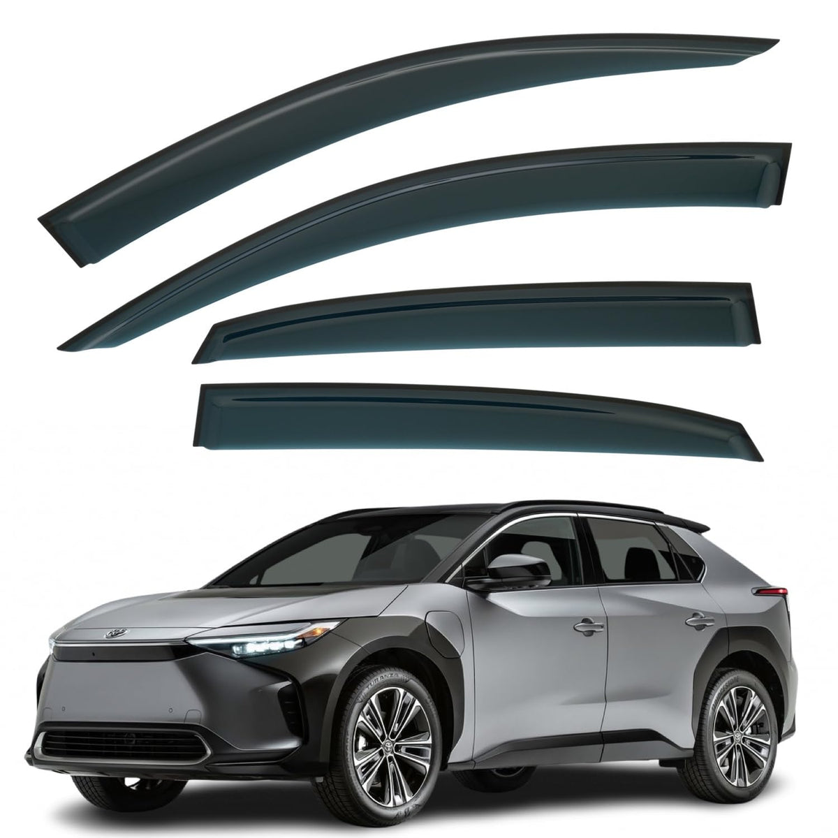 Subaru Solterra Wind Deflectors 2022–2027, Out-Channel
