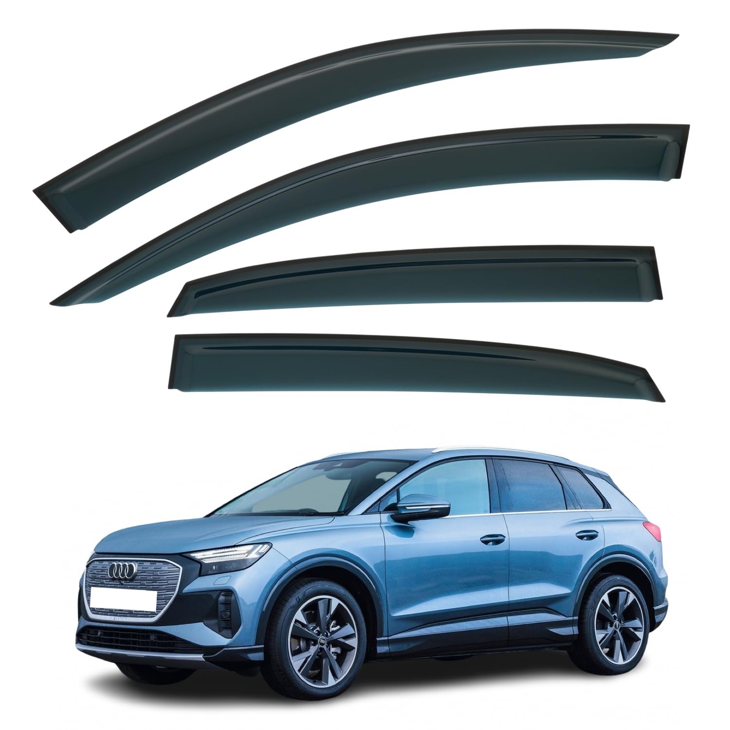 Audi Q4 e-tron Wind Deflectors 2021–2026, Out-Channel