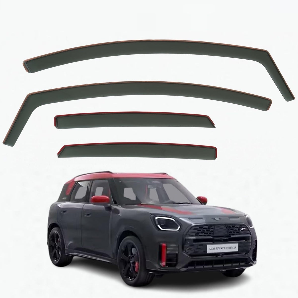 MINI Countryman Wind Deflectors 2024–2027, In-Channel