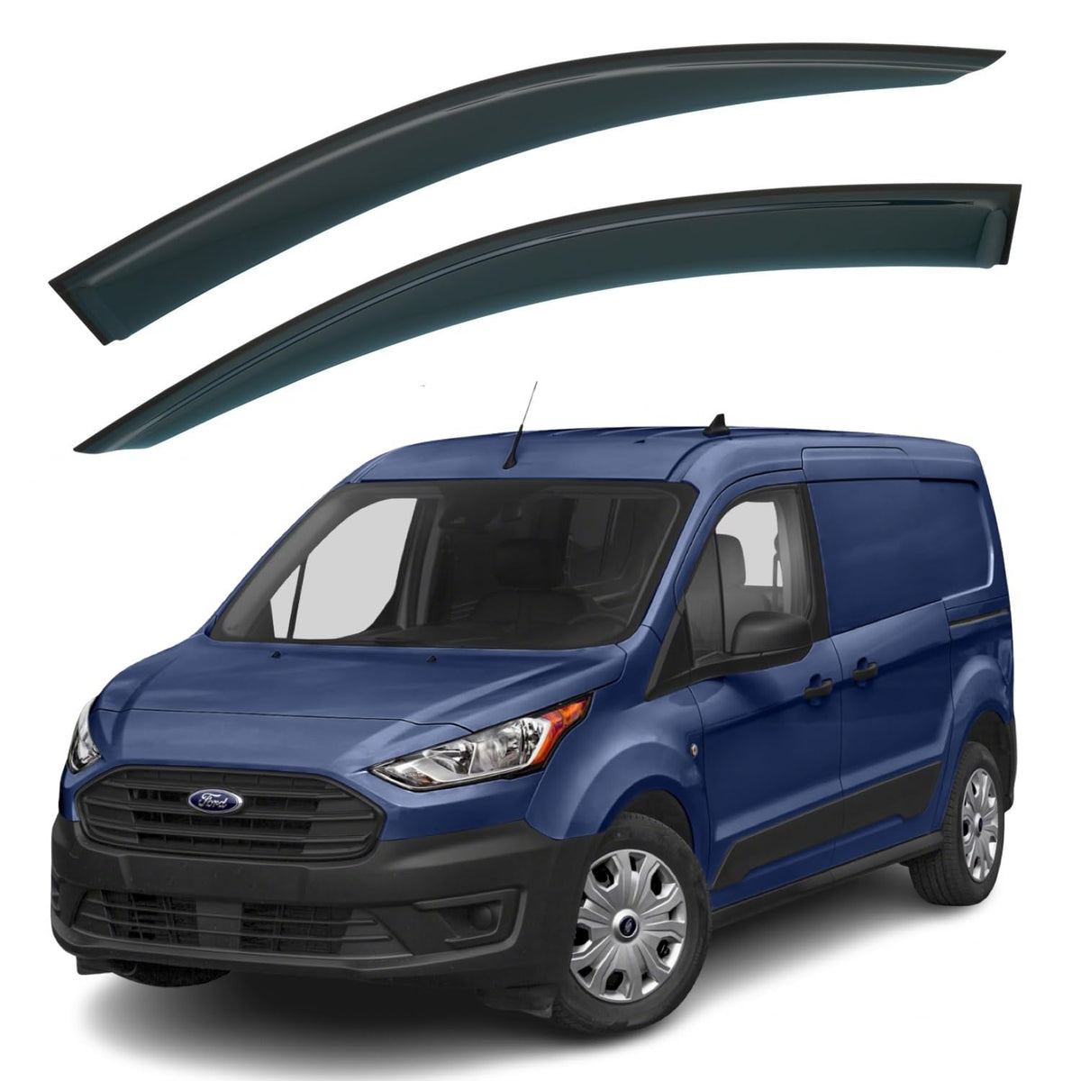 Ford Transit Connect MK2 Wind Deflectors 2014–2023, Out-Channel
