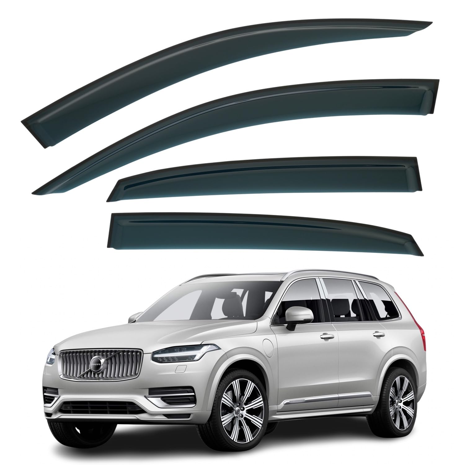 Volvo XC90 Wind Deflectors 2015–2027, Out-Channel