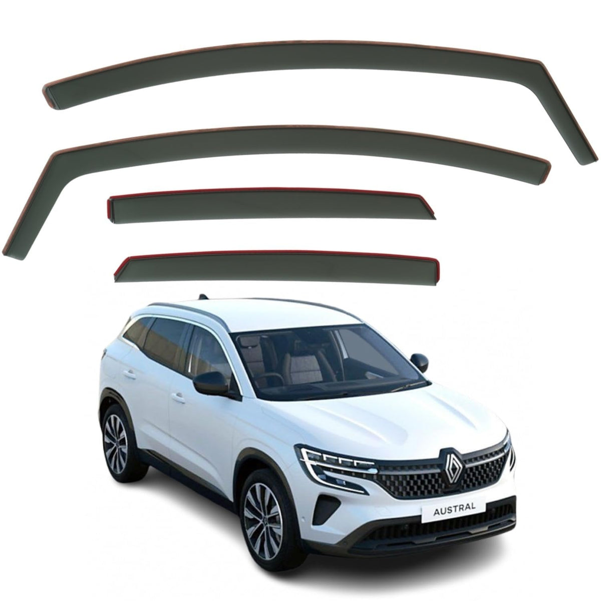 Renault Austral Wind Deflectors 2023–2026, In-Channel
