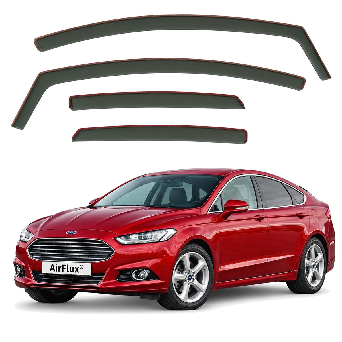 AirFlux wind deflectors for Ford Mondeo Mk5 Hatch/Saloon 2014 to 2022