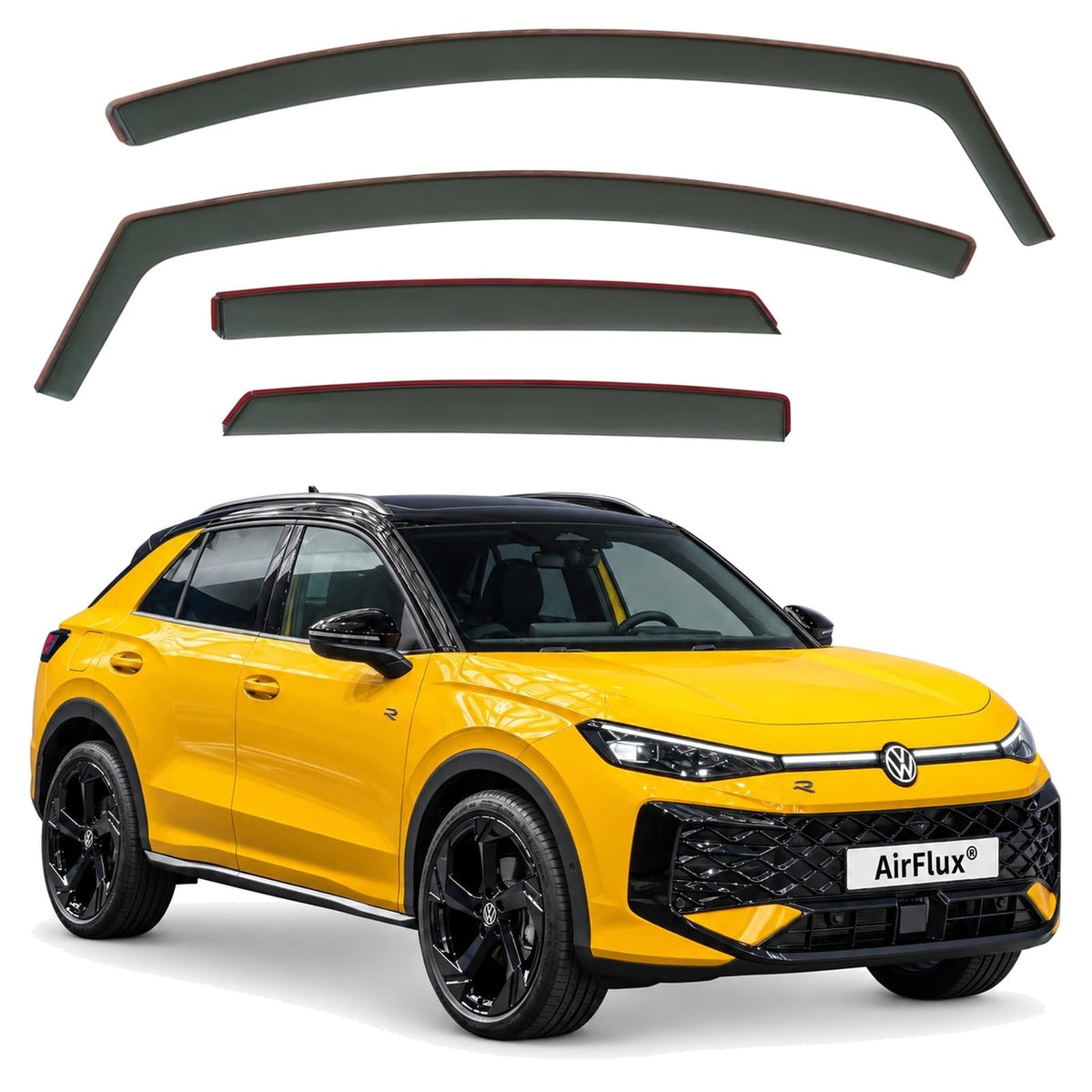 AirFlux wind deflectors for VW T-Roc Mk2 2025 to 2027