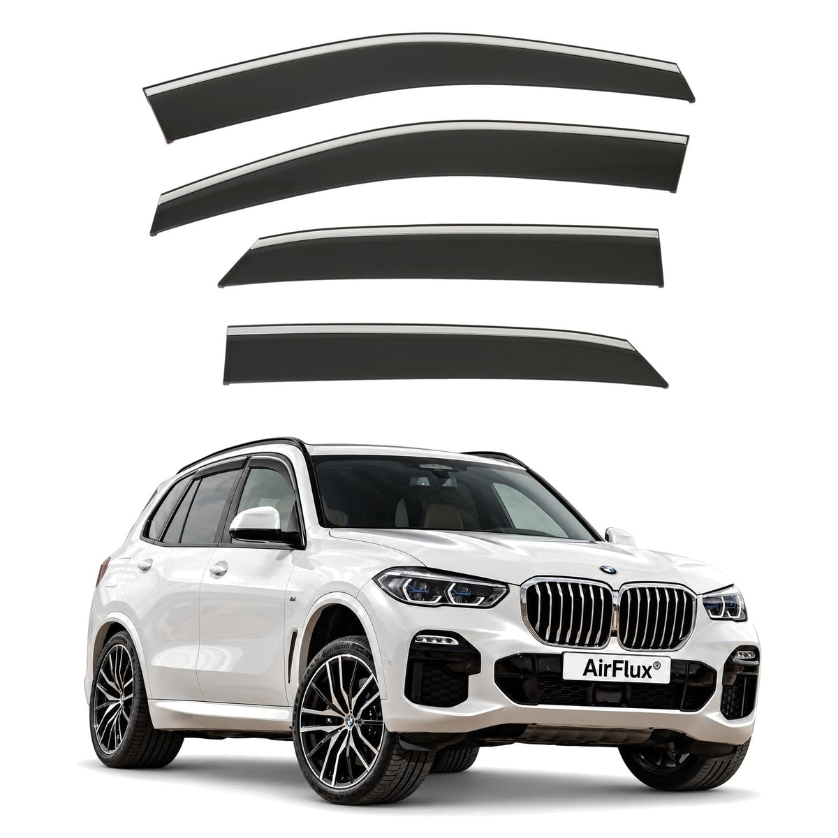 AirFlux wind deflectors for BMW X5 G05 2019 to 2027