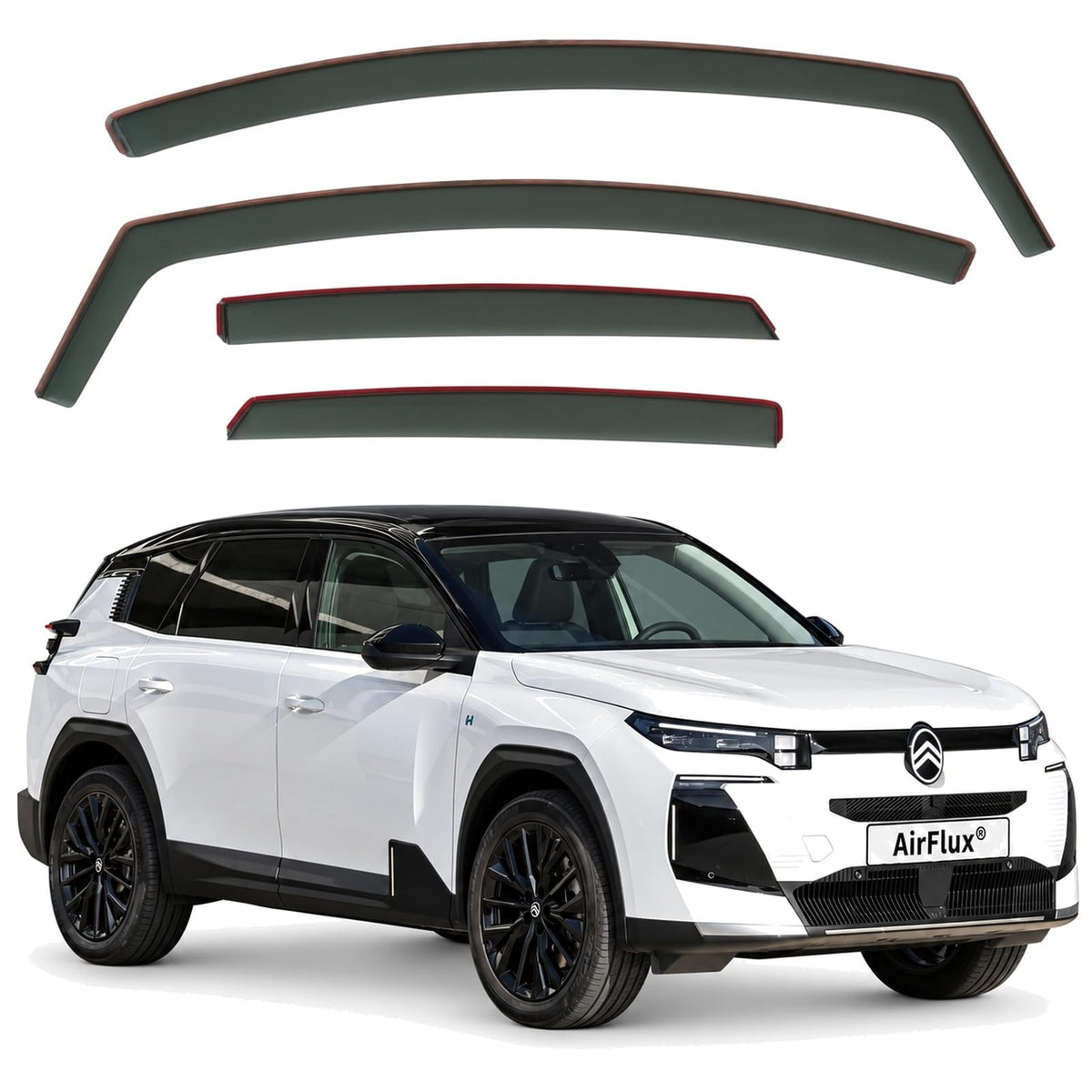 AirFlux wind deflectors for Citroen C5 Aircross Mk2 2025 to 2027