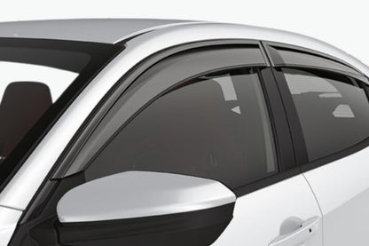 Set Of 4 STICK-ON Wind Deflectors Compatible with LEXUS NX 300h 2014 2015 2016 2017 2018 2019 2020 2021 Models.