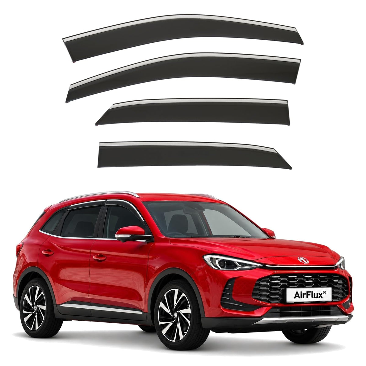 AirFlux wind deflectors for MG ZS 2025 to 2027