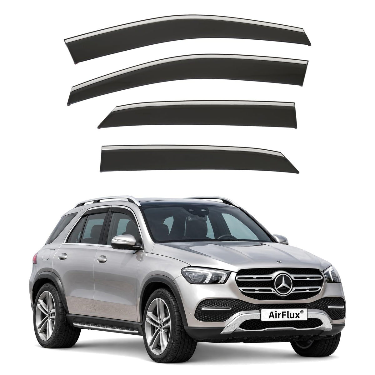 AirFlux wind deflectors for Mercedes GLE V167 2019 to 2027