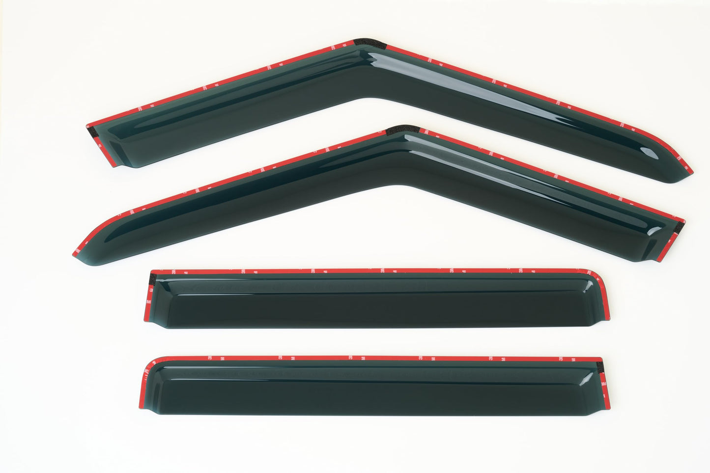 Set Of 4 STICK-ON Wind Deflectors Compatible with RANGE ROVER SPORT 2013 2014 2015 2016 2017 2018 2019 2020 2021 2022 Models.