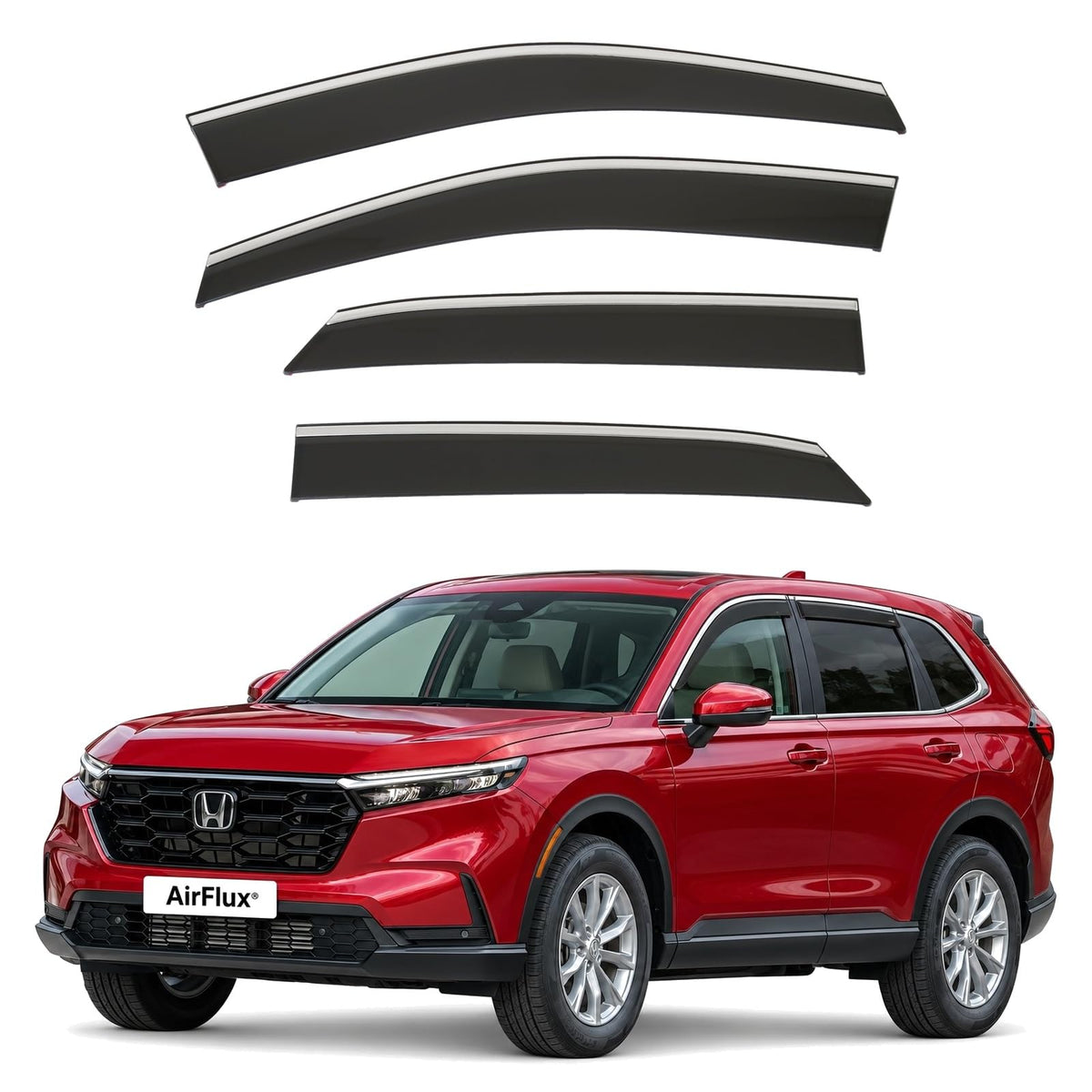 AirFlux wind deflectors for Honda CR-V Mk6 2023 to 2027