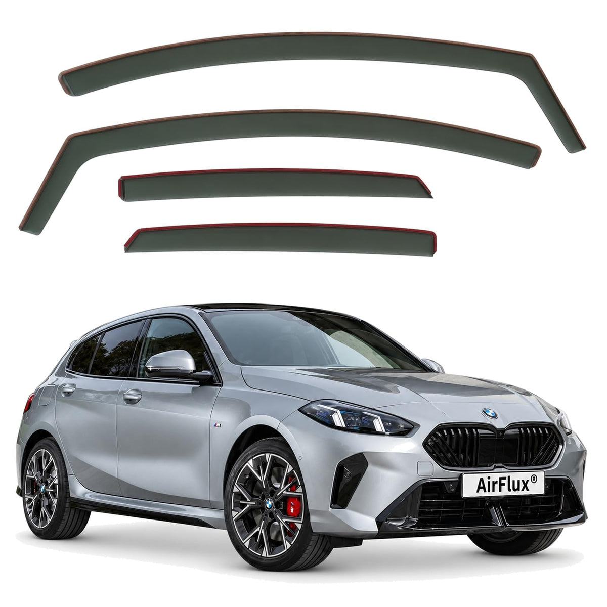 AirFlux wind deflectors for BMW 1 Series F70 5-Door 2024 to 2027