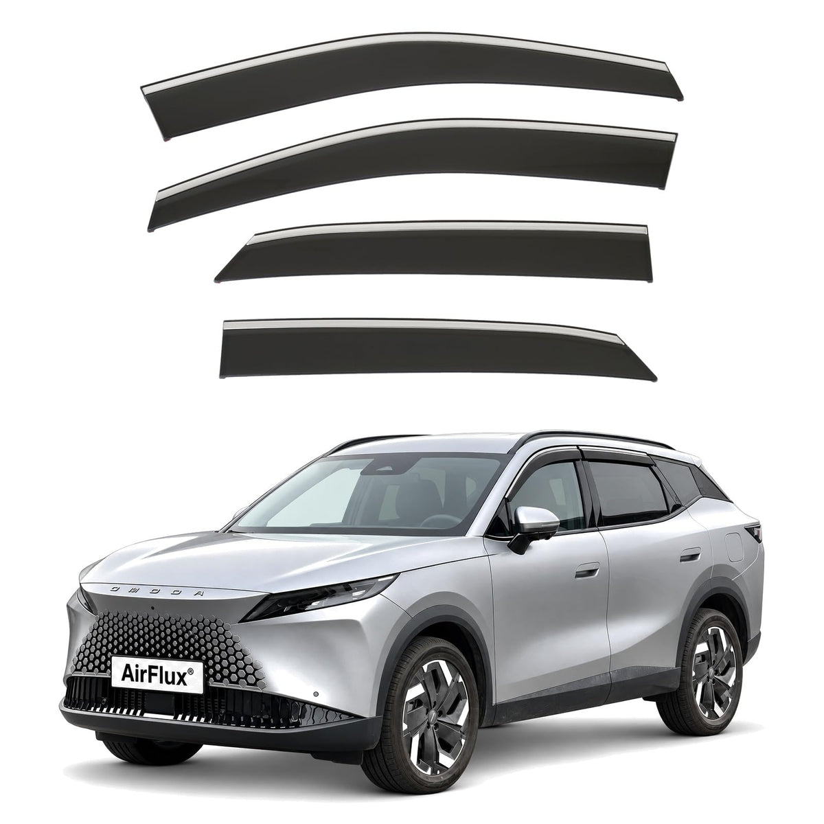 AirFlux wind deflectors for Omoda 7 2025 to 2027