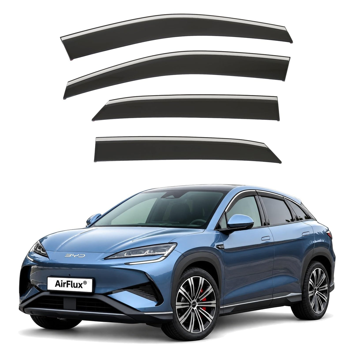 AirFlux wind deflectors for BYD Sealion 7 2025 to 2027