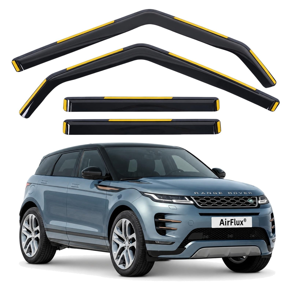 AirFlux wind deflectors for Range Rover Evoque L551 2019 to 2027