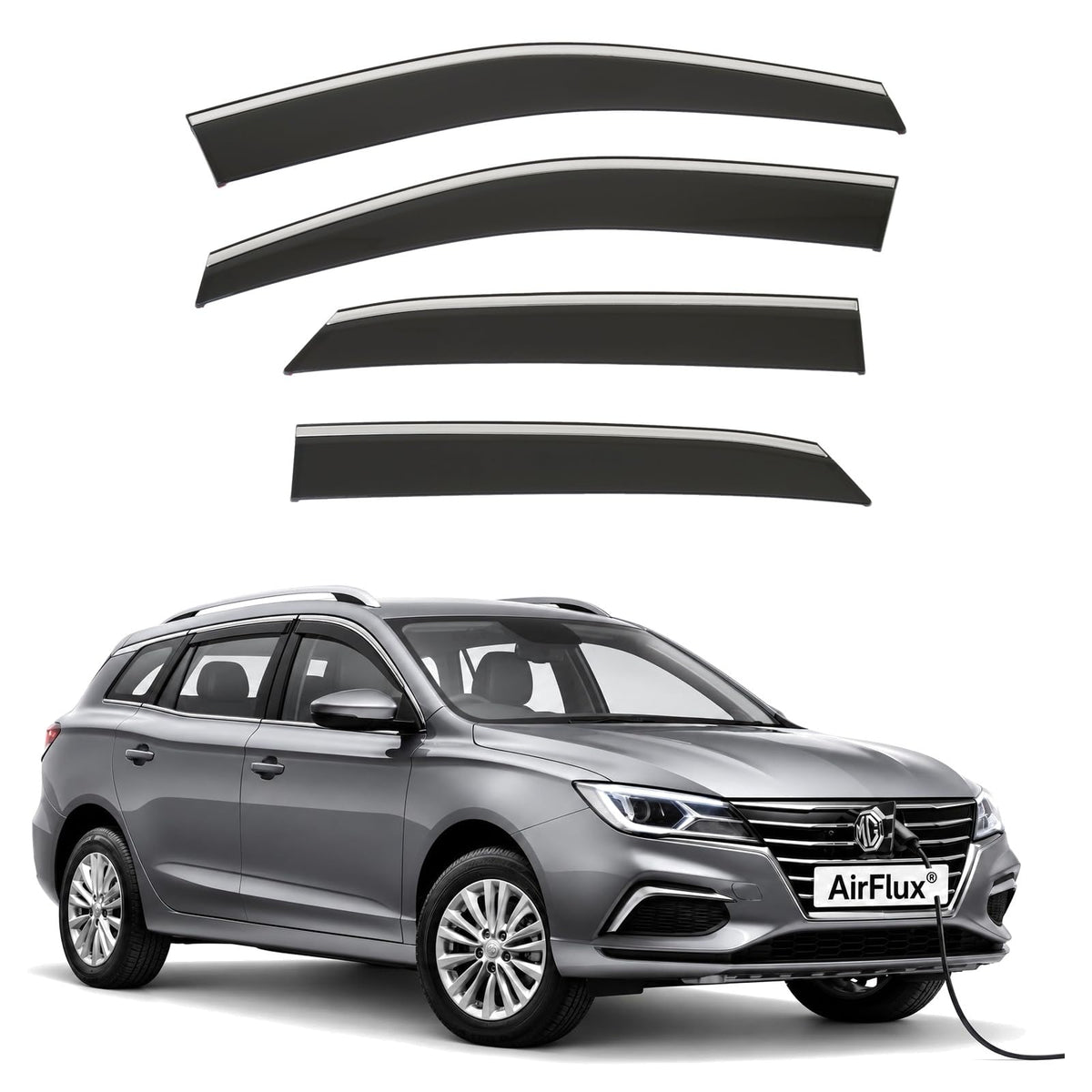 AirFlux wind deflectors for MG5 EV Estate 2020 to 2027