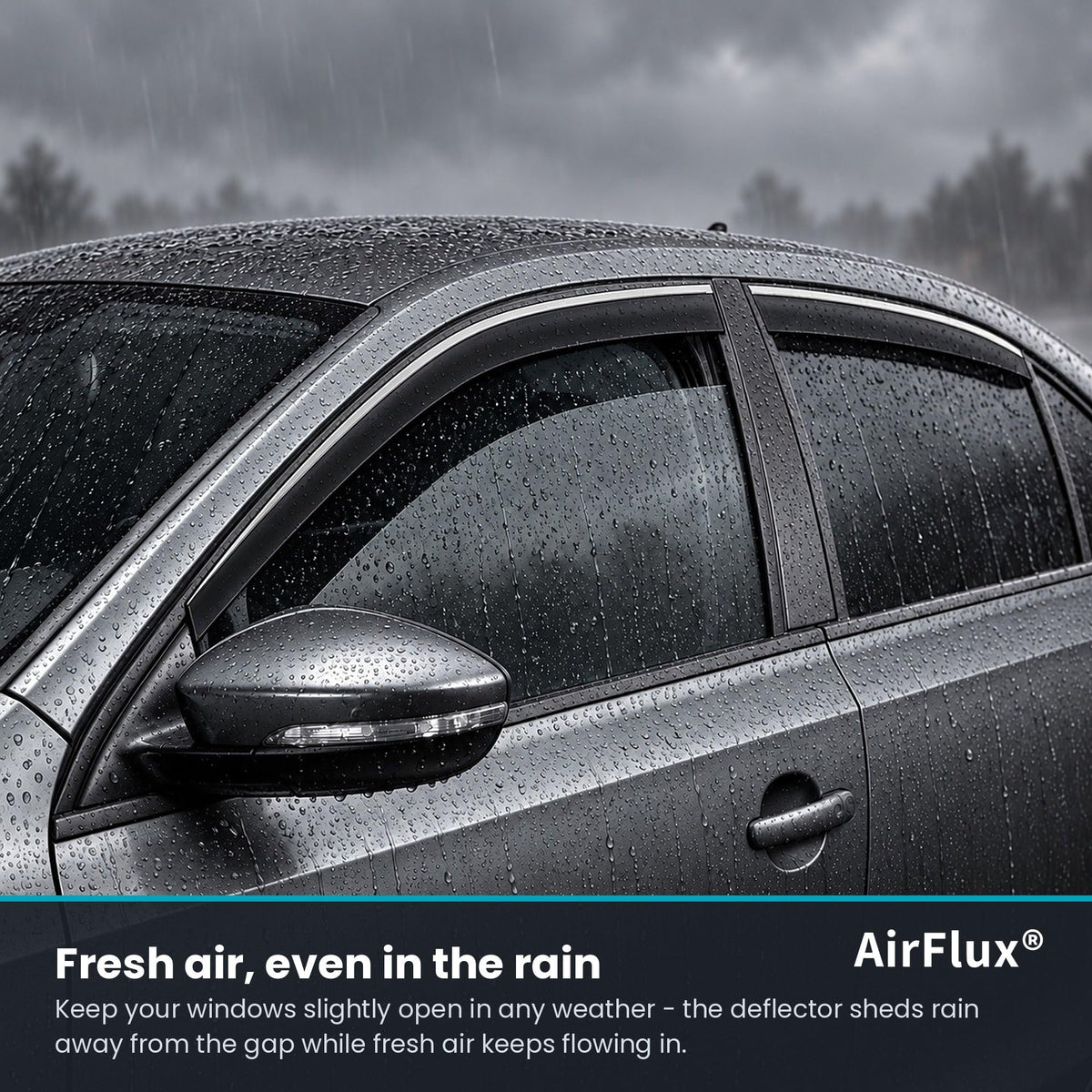 Chery Tiggo 8 Wind Deflectors 2025–2027, Out-Channel